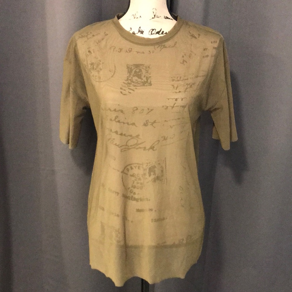 Zara Trafaluc sheer top